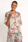 Illoura Short Sleeve Shirt Tahitian Tide