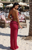Have My Attention Maxi Dress Berry