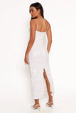 Letta Midi Dress White