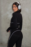 Persistence Jacket Black White