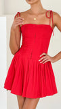 Bethi Mini Dress Red