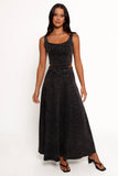 Mara Midi Skirt Black