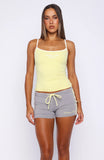 Verano Sixteen Giulia Singlet Top Lemon