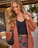 Ludlow Cable Knit Duster Cardigan