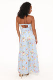 Wren Jumpsuit Cornflower Blue Floral