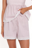 Bridie Short Set Pink Stripe