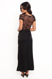 McKayla Midi Dress Black