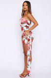 Valentine Muse Strapless Mini Dress Heirloom Bloom