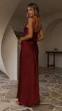 Ziah Maxi Dress Wine