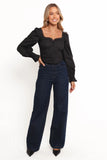 Lorelei Corset Top Black