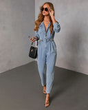 Quiet Cool Denim Jumpsuit