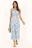 Rae Jumpsuit Blue Floral