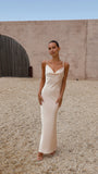 Willow Maxi Dress Soft Gold