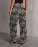 Moment In Time Floral Tapestry High Rise Pants