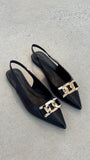 Jane Ballet Flats Black