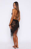 Salt And Lace Sarong Black