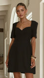 Nicolina Mini Dress Black