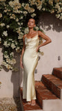 Willow Maxi Dress Lemon