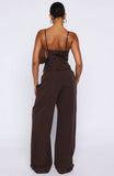 Take A Stance Pants Chocolate