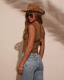 Sun Kisser Knit Tassel Top