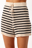 Cherie Knit Short Sand Black