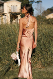 Grasie Midi Dress Bronze