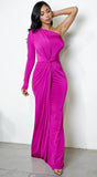 Avyan Maxi Dress Magenta