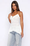 Main Character Fit Top White