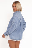 Antonella Denim Shirt Denim Blue