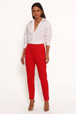 Martina Pant Red