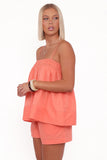 Aiesha Short Set Coral
