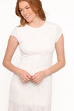 Constance Lace Maxi Dress White