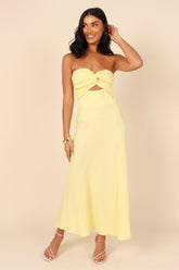 Rosetta Dress Lemon