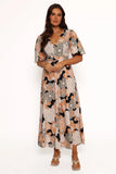 Tiarni Maxi Dress Black Floral
