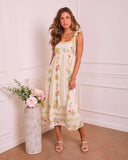 Secret Petal Floral Maxi Dress