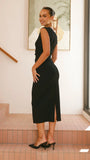 Lilah Midi Dress Black