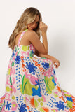 Greer Maxi Dress Mercedes Print