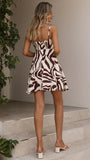 Lauren Mini Dress Luna Mocha