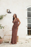 Kelso Top Brown Polka Dot