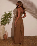 Ravine Wrap Tie Jumpsuit