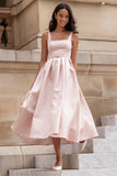 Augustine Midi Dress Dusty Pink