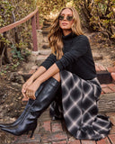 Faith Turtleneck Knit Sweater