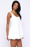 Sand In My Hair Mini Dress White