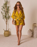 Nakita Waist Tie Romper