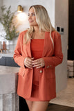 Manhattan Blazer Rust