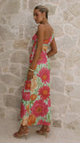 Kourt Maxi Dress Spring Floral
