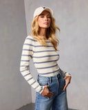 Ancira Striped Bodysuit