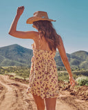 Rebel Bloom Ruffle Floral Romper