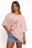 Loa Graphic Tee Pink Red