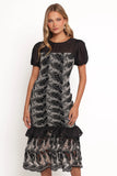 Peyton Midi Dress Black